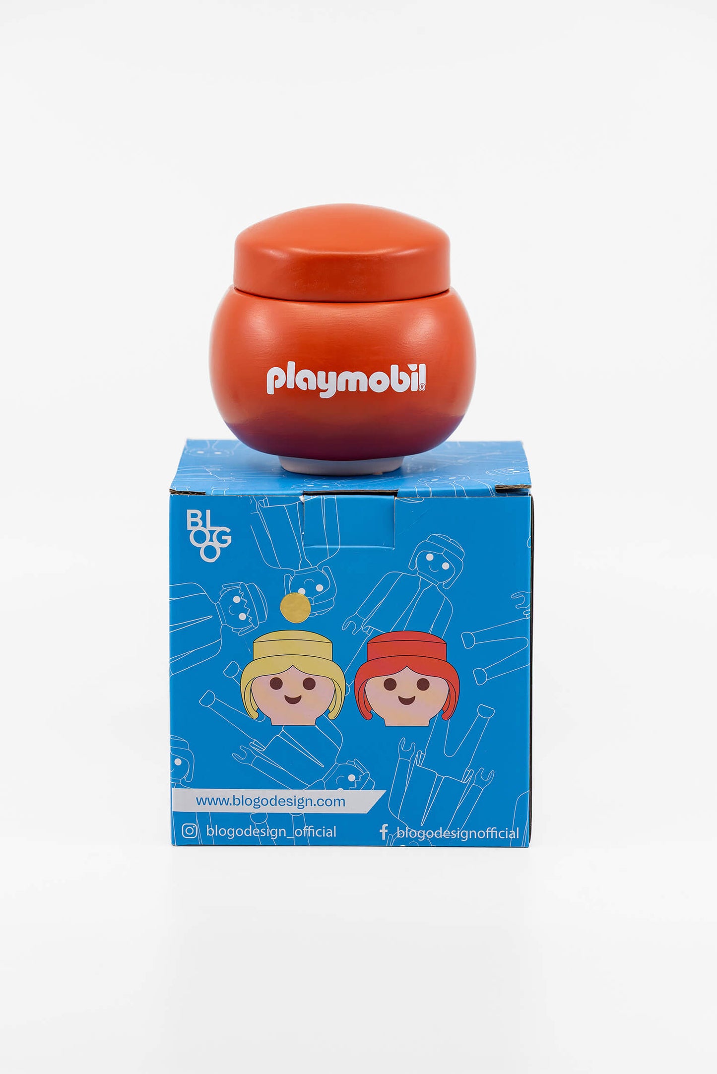 Boite playmobil rouge - Blogo