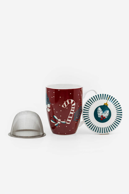 Mug et infuseur Noël Amadeus