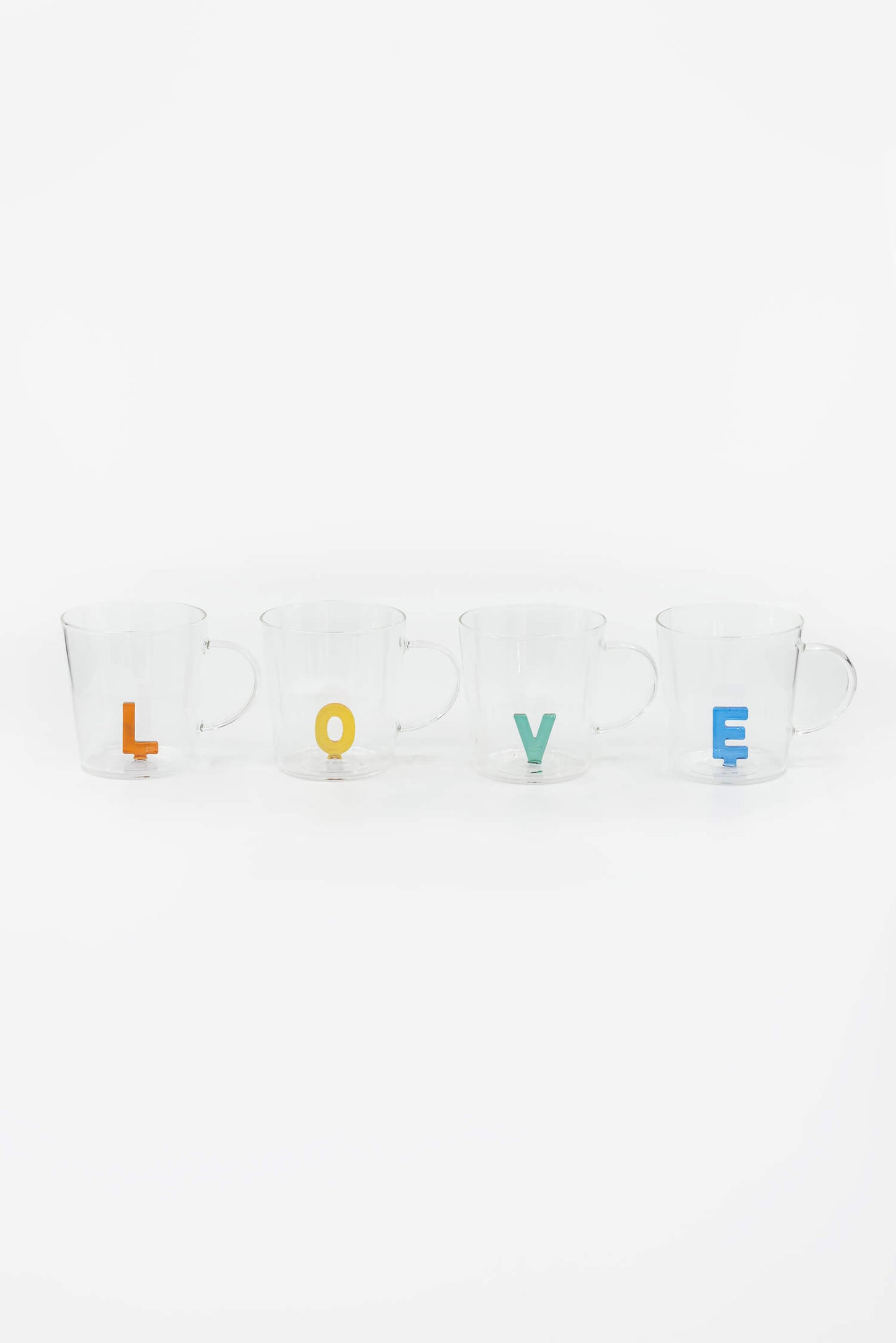 Lot de tasses L.O.V.E - Sema Design