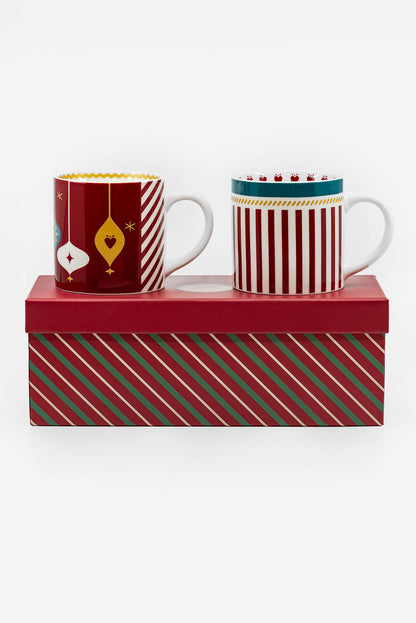 Duo de mugs Noël Amadeus