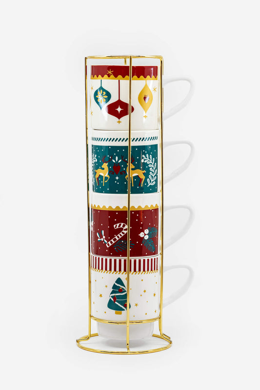 Coffret tasses de Noël Amadeus