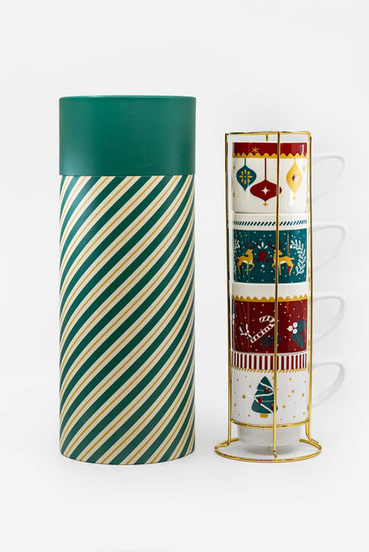 Coffret tasses de Noël Amadeus