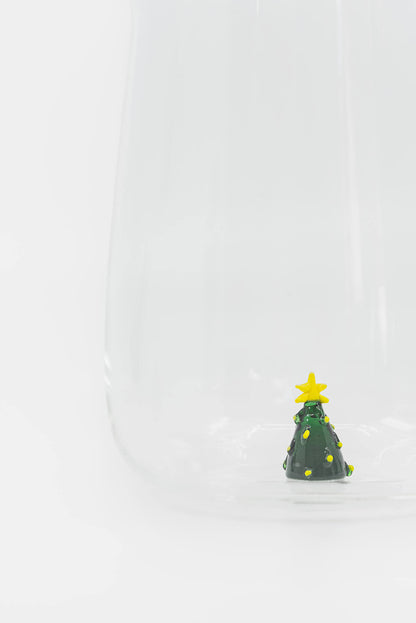 Pichet en verre Amadeus - Sapin de Noël